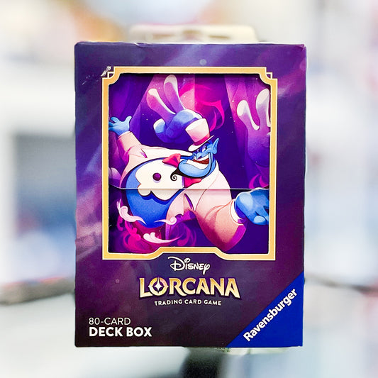 Lorcana TCG Deck Box: Genie – Supportive Friend (80 Cards)