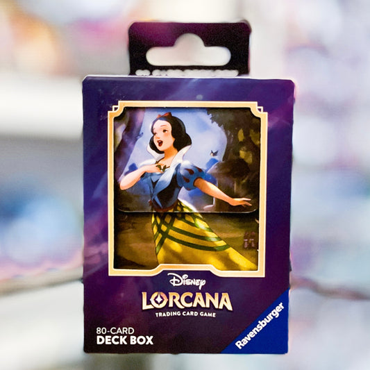 Lorcana TCG Deck Box: Snow White – Well Wisher (80 Cards)
