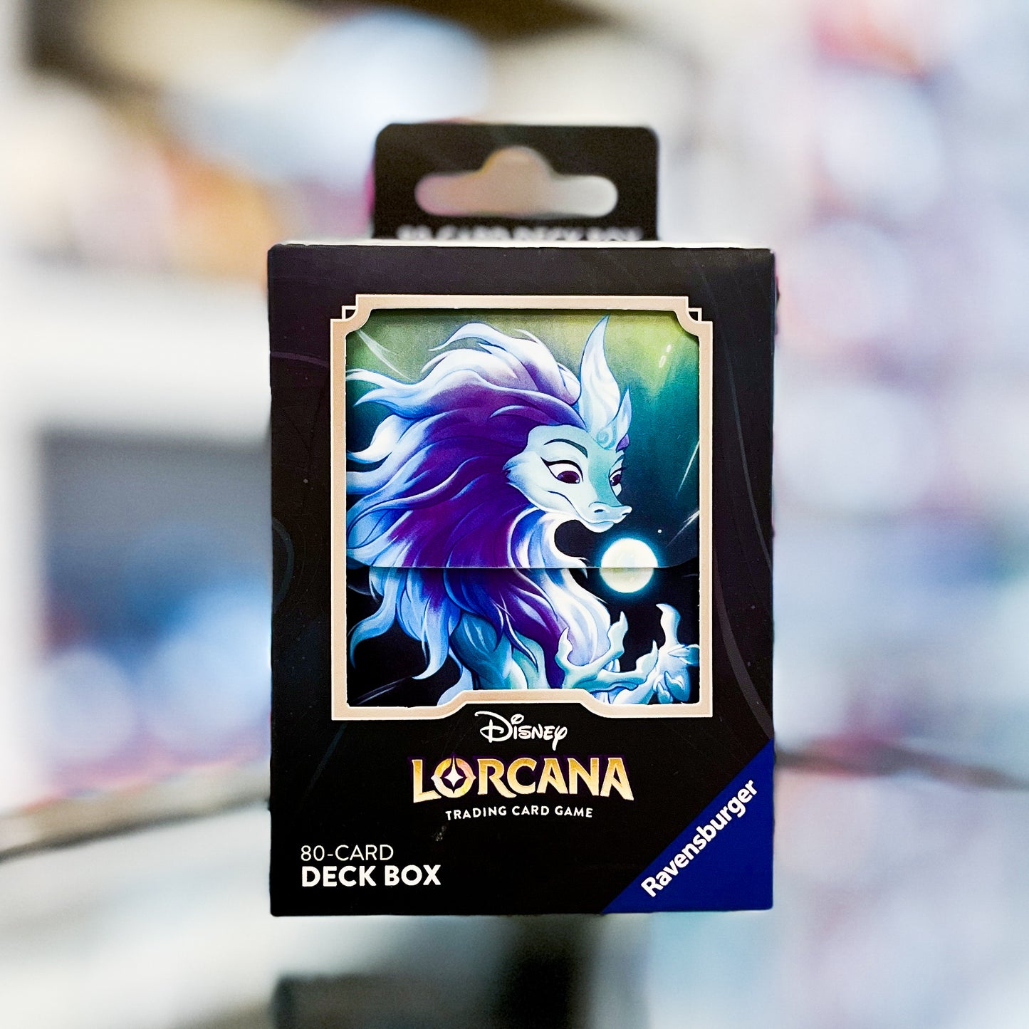 Lorcana TCG Deck Box: Sisu – Divine Water Dragon (80 Cards)