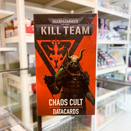 Warhammer 40,000 -Kill Team: Chaos Cult Data Cards