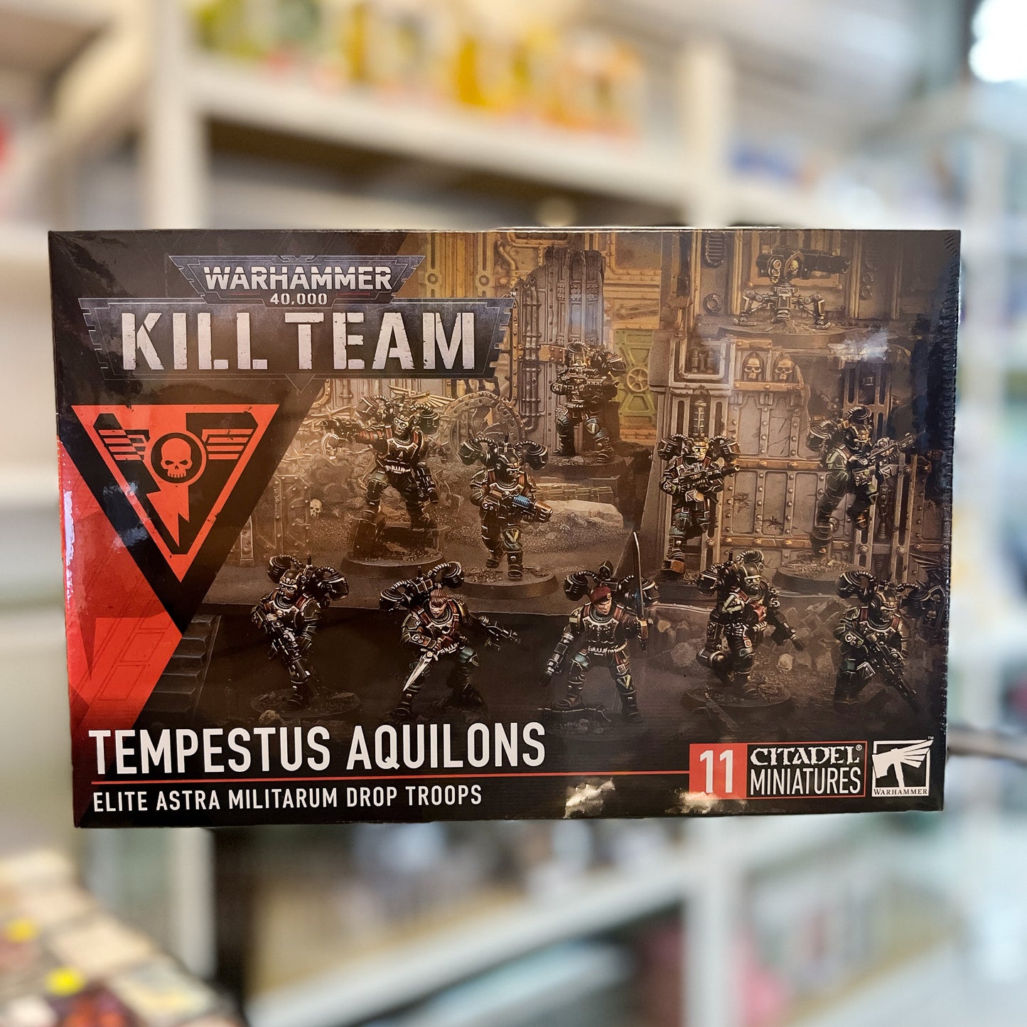 Warhammer 40,000: Kill Team: Tempestus Aquilons(Elite Astra Militarum Drop Troops)