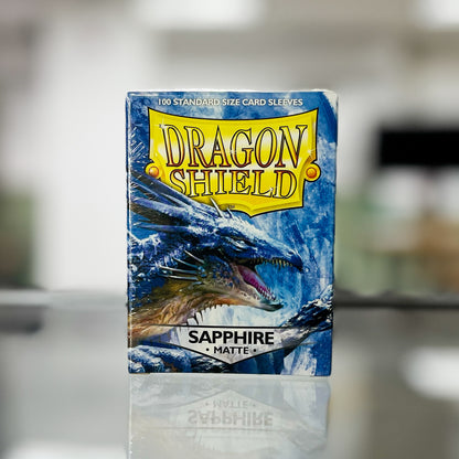 Dragon Shield Matte Sleeves - Sapphire (100-Pack)