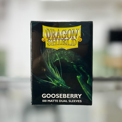 Dragon Shield Dual Matte Standard Sleeves - Gooseberry (100-Pack)