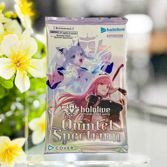 hololive OFFICIAL CARD GAME - Quintet Spectrum [hOCG-hBP02e] - Booster Packs  - English