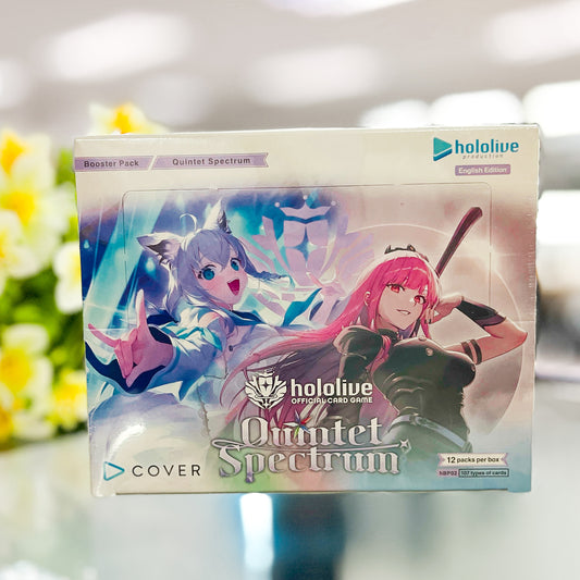 hololive OFFICIAL CARD GAME - Quintet Spectrum [hOCG-hBP02e] - Booster Box  - English