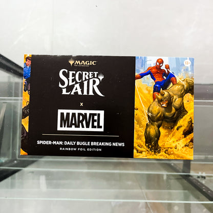 Secret Lair x Marvel's Spider-Man: Daily Bugle Breaking News