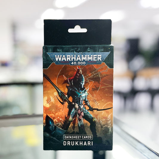 45-02 - Warhammer 40,000 -Drukhari: Datasheet Cards (2025)