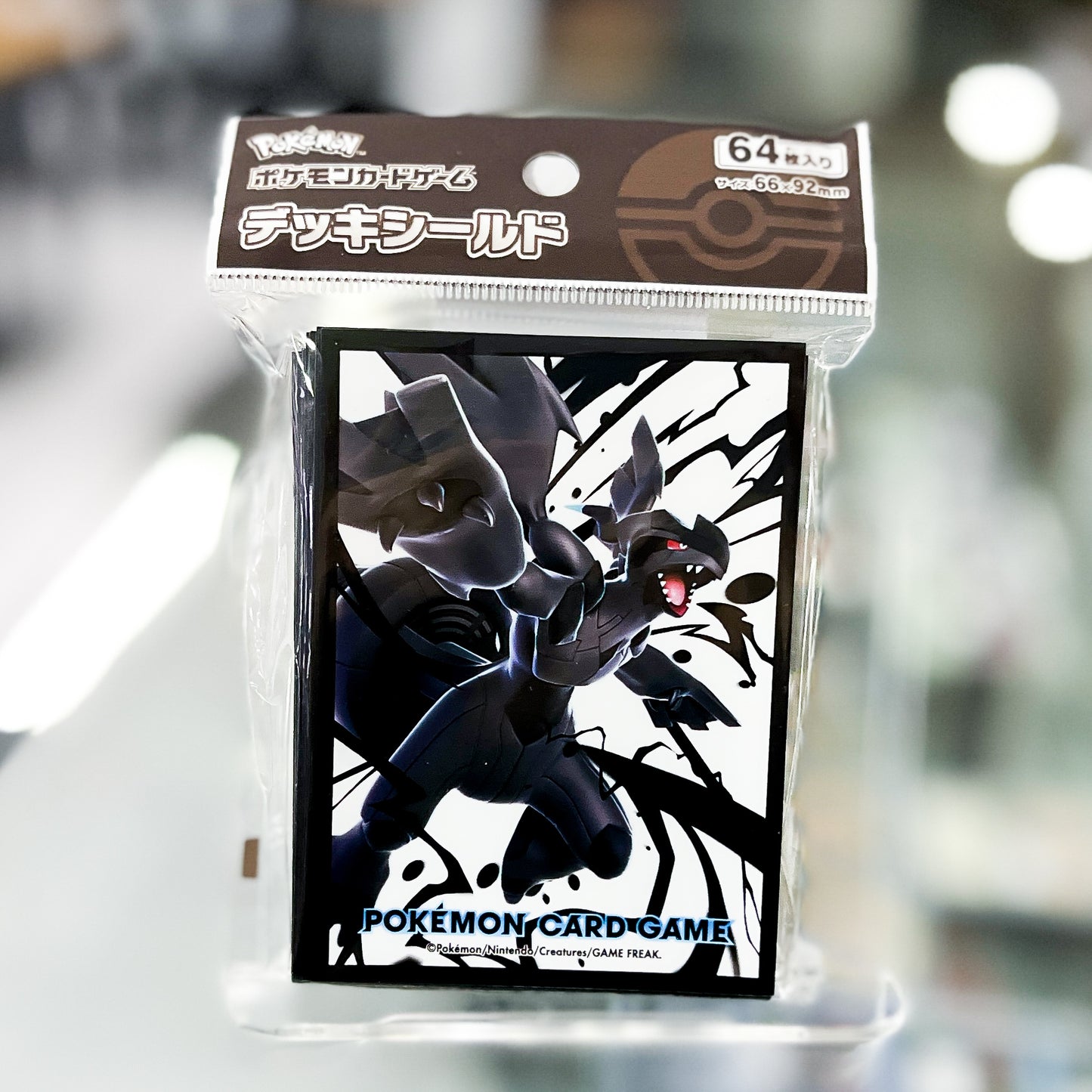 Pokemon  Card Sleeves Gloss Zekrom