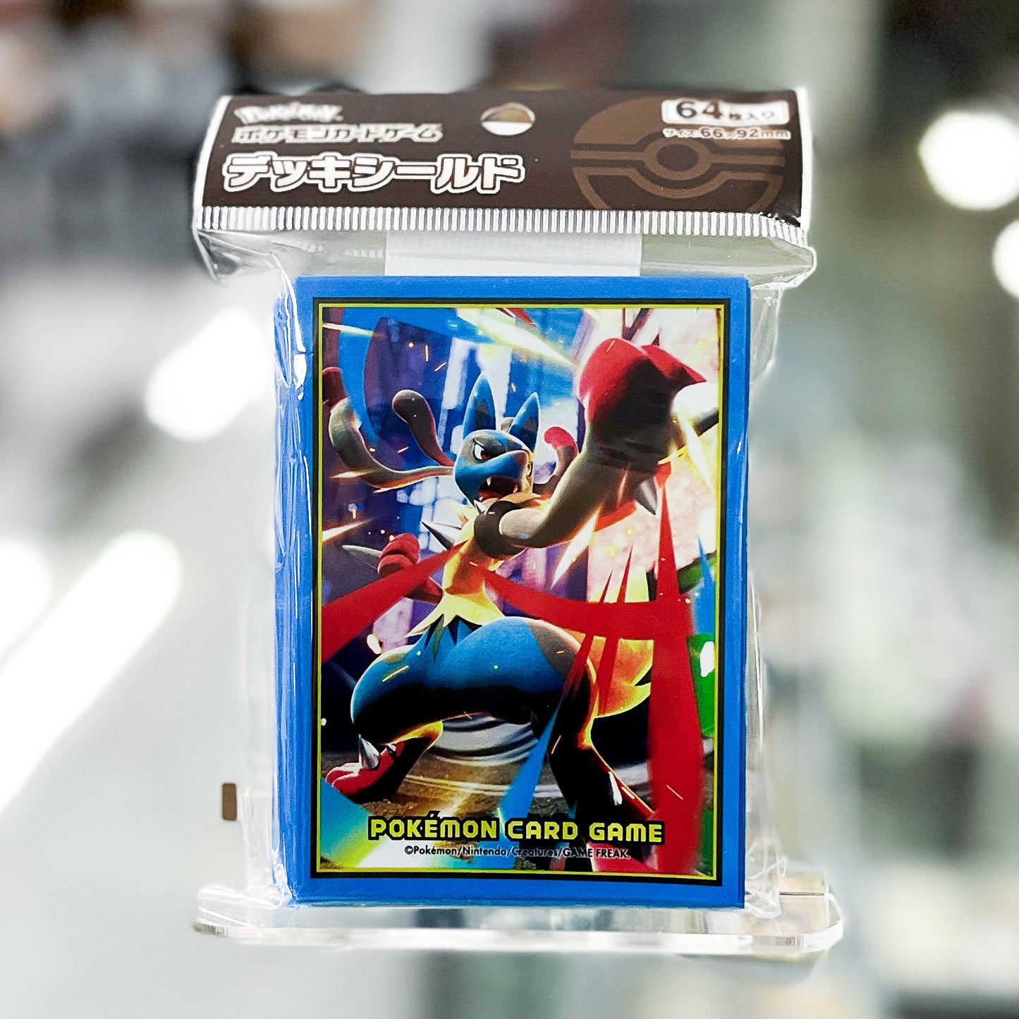 Pokemon  Card Sleeves Gloss Mega Lucario