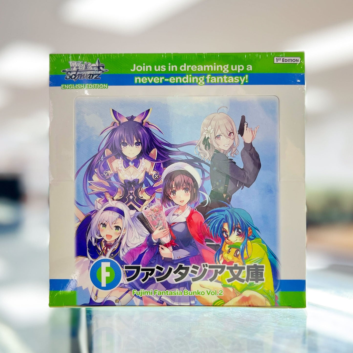 Weiss Schwarz (English Edition) Fujimi Fantasia Bunko Vol 2 [WSE-FXX-W120-BP] Booster Box (12 Packs)