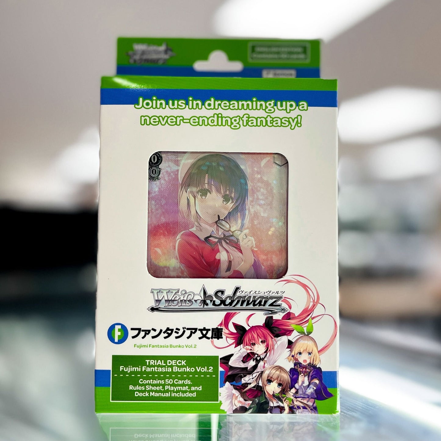 Weiss Schwarz (English Edition) Fujimi Fantasia Bunko Vol 2 [WSE-FXX-W120-TD] Trial Deck