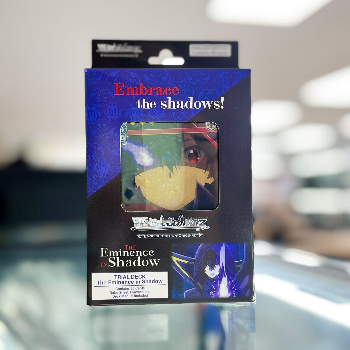 Weiss Schwarz (English Edition Original) The Eminence in Shadow [WSE-EIS-SX07-TD] Trial Deck