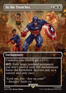 Secret Lair Drop: Marvel - Marvel's Captain America | Green Gate