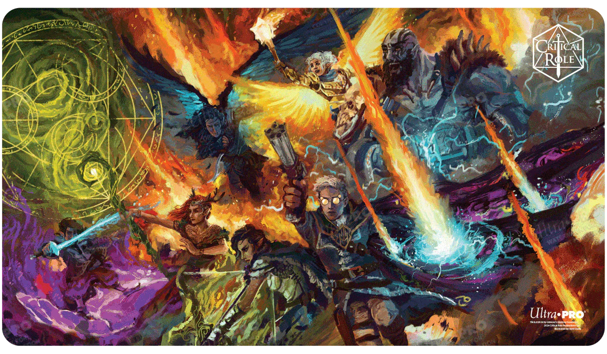 Ultra PRO - Critical Role PoD Stitched Edge Playmat - Heroes of Tal'Dorei