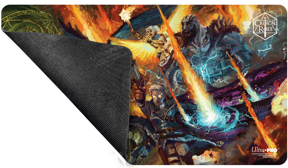 Ultra PRO - Critical Role PoD Stitched Edge Playmat - Heroes of Tal'Dorei