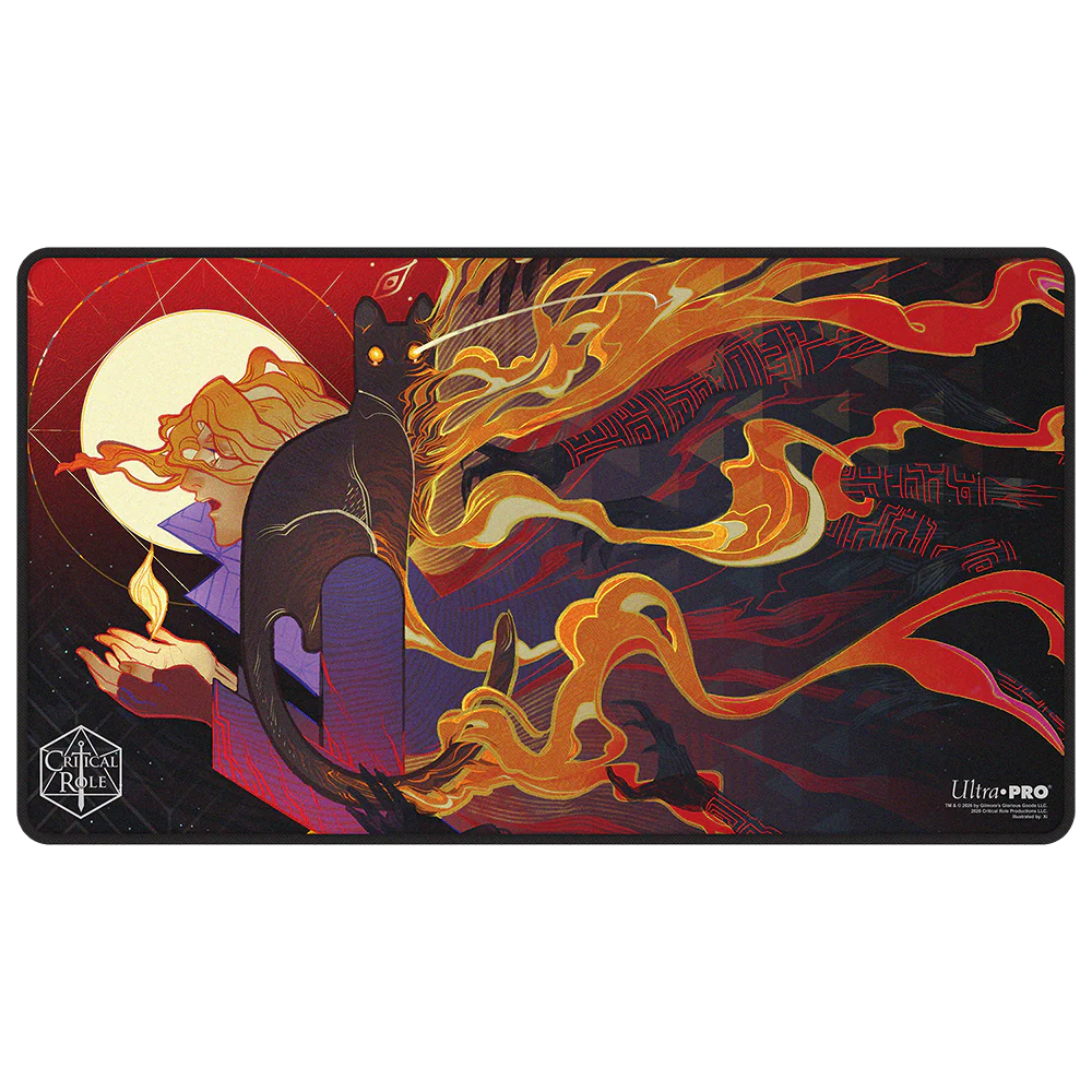 [PRE-ORDER] Ultra PRO Critical Role Radiants: The Mighty Nein Caleb Widogast Black-Stitched Playmat