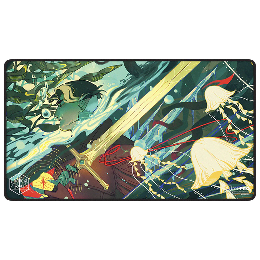 [PRE-ORDER] Ultra PRO Critical Role Radiants: The Mighty Nein Fjord Stone Black-Stitched Playmat