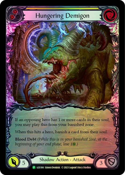 Hungering Demigon - Yellow (LGS) #LGS166-EA [EN/F]