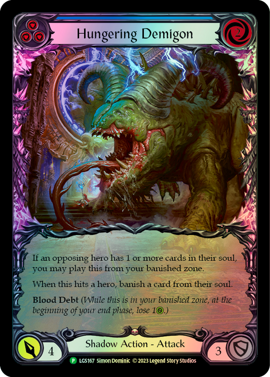Hungering Demigon - Blue (LGS) #LGS167-EA [EN/F]