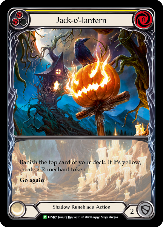 Jack-o'-lantern - Yellow (LGS) #LGS177-EA [EN/N] s/o