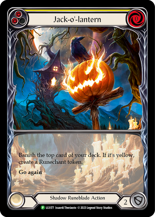 Jack-o'-lantern - Yellow (LGS) #LGS177-EA [EN/N] s/o