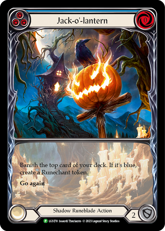 Jack-o'-lantern - Blue (LGS) #LGS178-EA [EN/N]