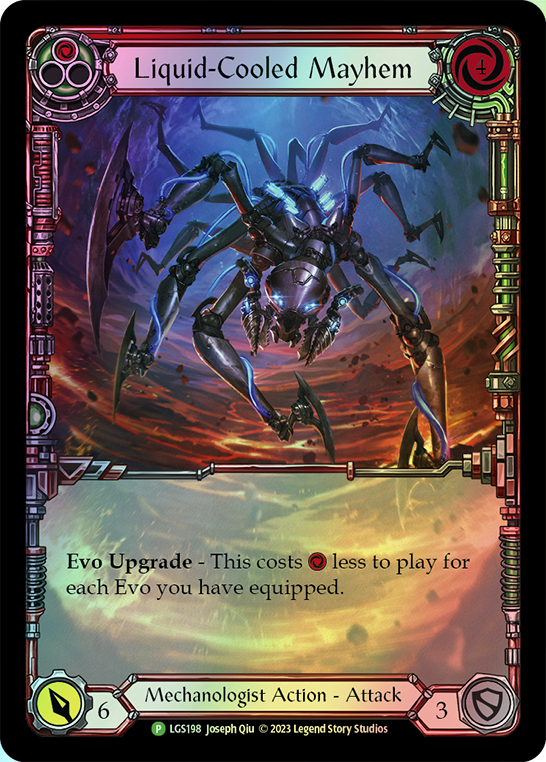 Liquid-Cooled Mayhem - Red (LGS) #LGS198-EA [EN/F]