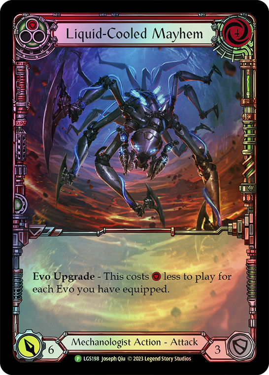 Liquid-Cooled Mayhem - Red (LGS) #LGS198-EA [EN/F]