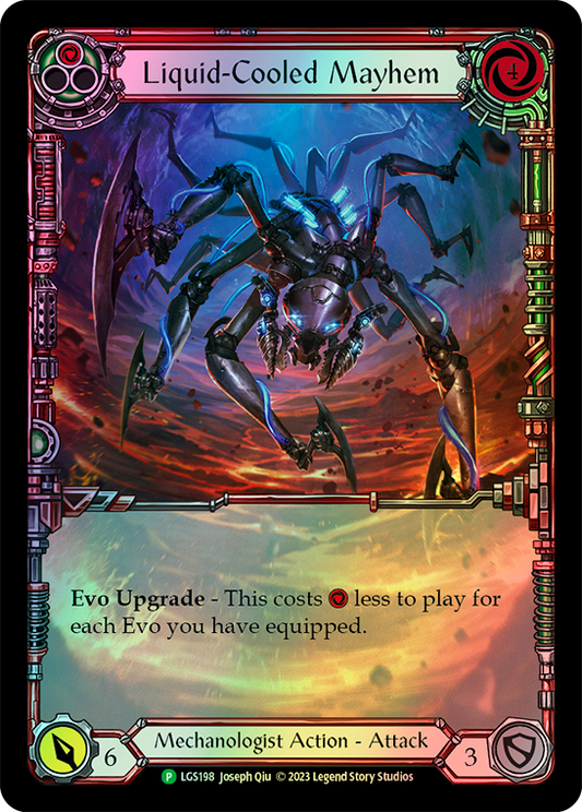 Liquid-Cooled Mayhem - Red (LGS) #LGS198-EA [EN/F]