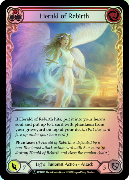 Herald of Rebirth - Red (MON) #U-MON020 [EN/F]