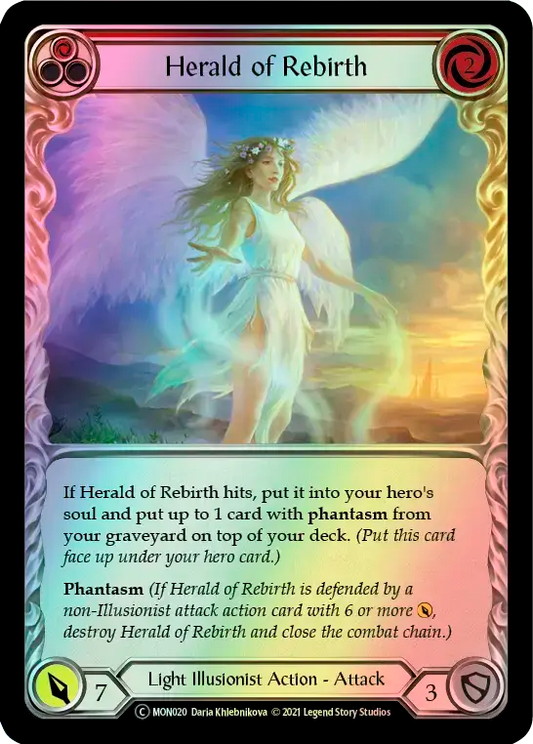 Herald of Rebirth - Red (MON) #U-MON020 [EN/F]