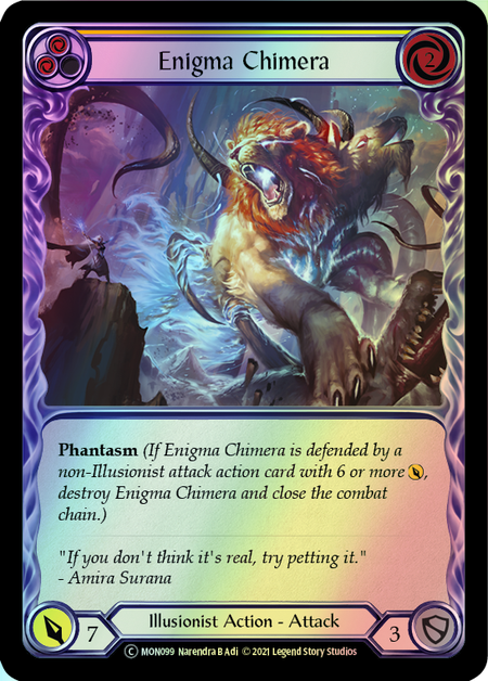 Enigma Chimera - Yellow (MON) #U-MON099 [EN/F]
