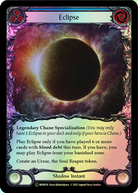 Eclipse (MON) #U-MON190 [EN/F]