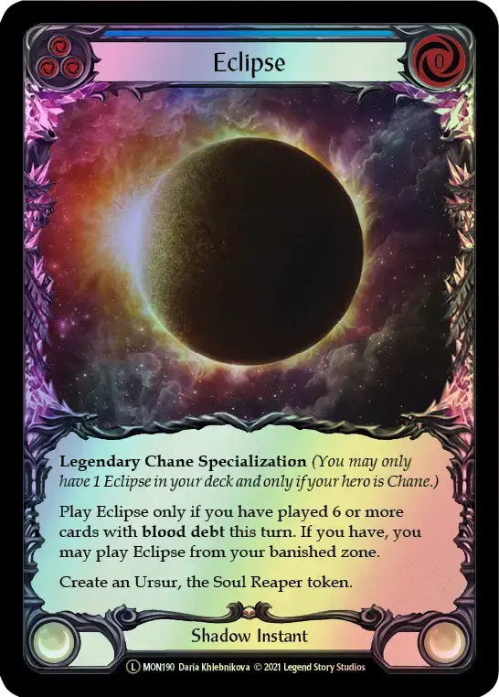 Eclipse (MON) #U-MON190 [EN/F]