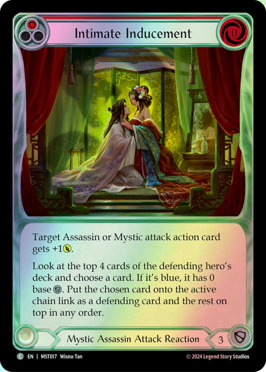 Intimate Inducement - Red (MST) #MST017 [EN/F]