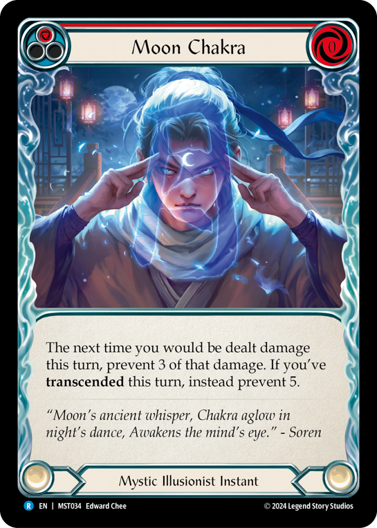 Moon Chakra - Red (MST) #MST034 [EN/N]