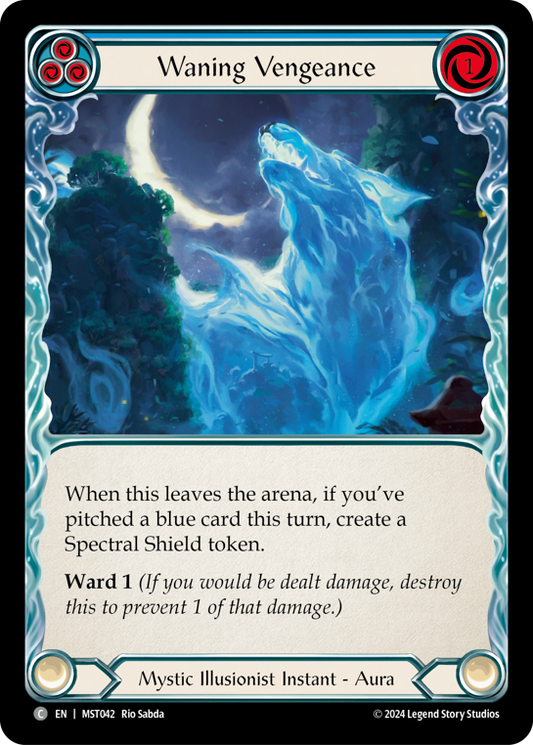 Waning Vengeance - Blue (MST) #MST042 [EN/N]
