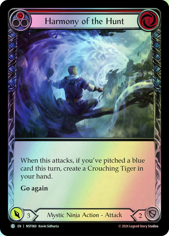 Harmony of the Hunt - Red (MST) #MST060 [EN/F]