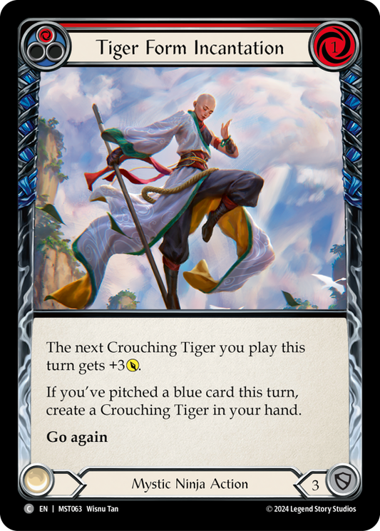 Tiger Form Incantation - Red (MST) #MST063 [EN/N]