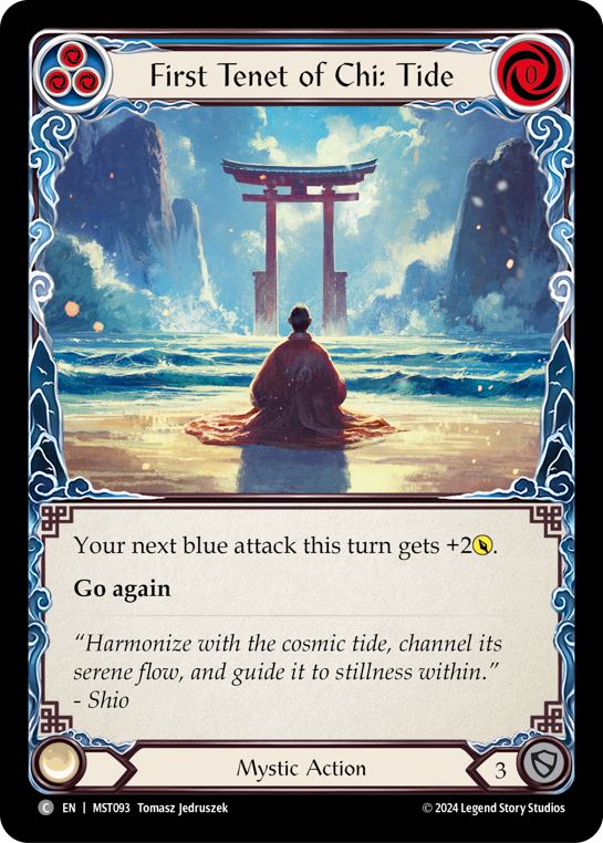 First Tenet of Chi: Tide (MST) #MST093 [EN/N]