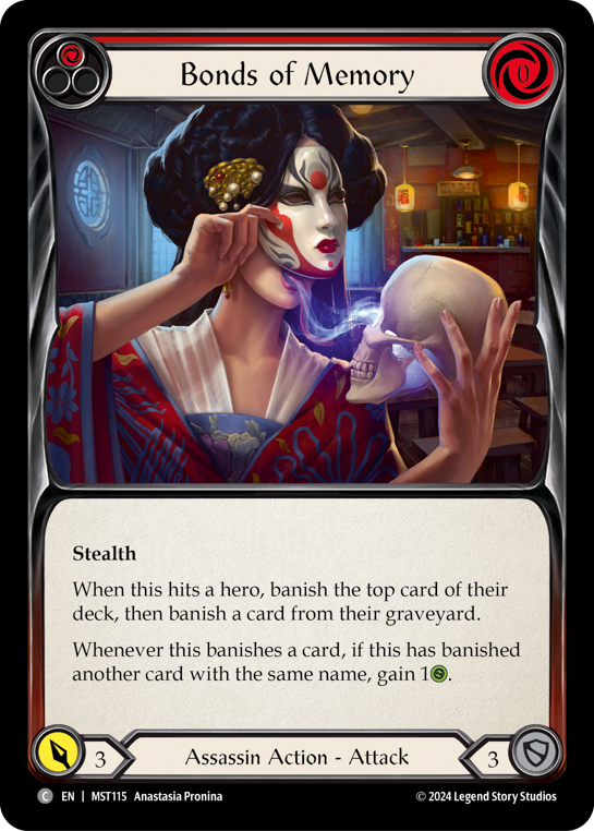 Bonds of Memory - Red (MST) #MST115 [EN/N]
