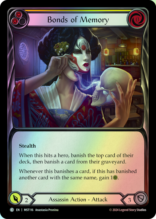 Bonds of Memory - Yellow (MST) #MST116 [EN/F]
