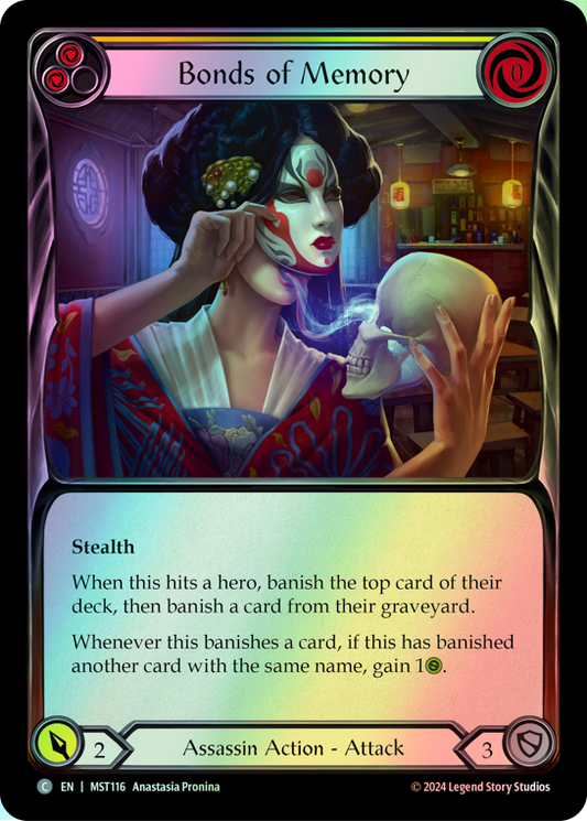 Bonds of Memory - Yellow (MST) #MST116 [EN/F]