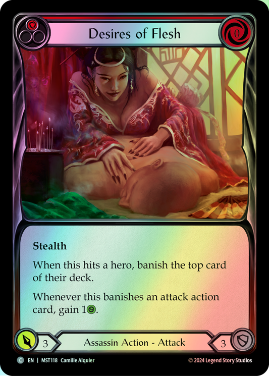 Desires of Flesh - Red (MST) #MST118 [EN/F]