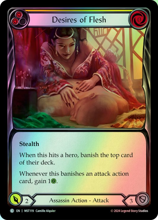 Desires of Flesh - Yellow (MST) #MST119 [EN/F]