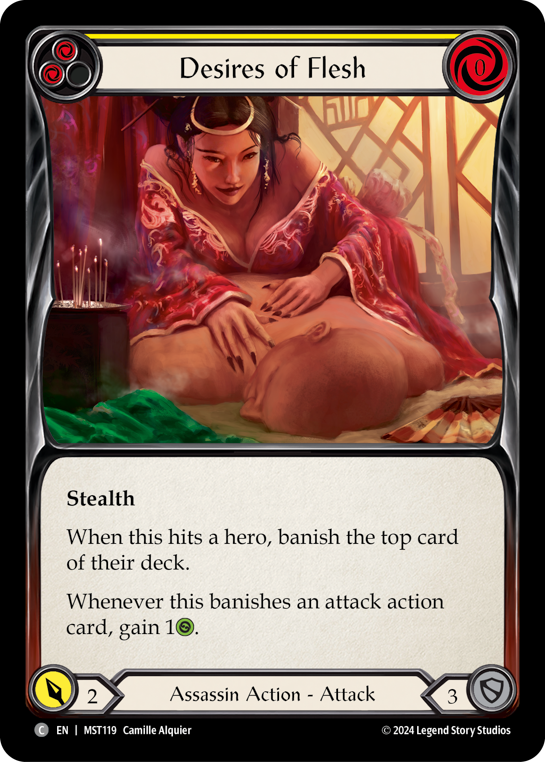 Desires of Flesh - Yellow (MST) #MST119 [EN/N]
