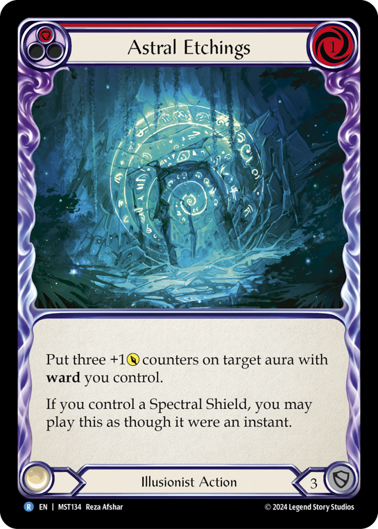 Astral Etchings - Red (MST) #MST134 [EN/N]