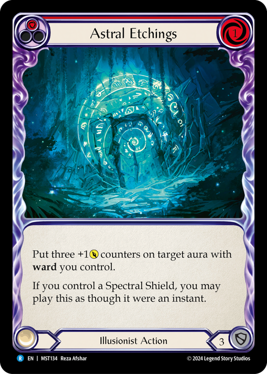 Astral Etchings - Red (MST) #MST134 [EN/N]