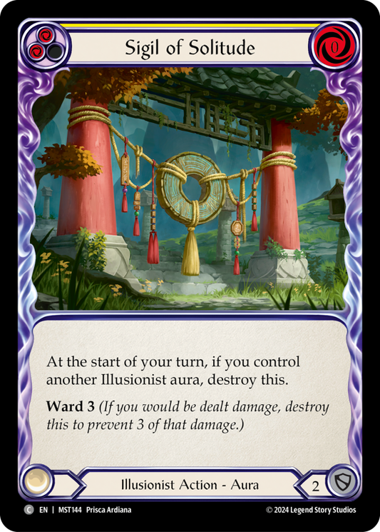 Sigil of Solitude - Yellow (MST) #MST144 [EN/N]