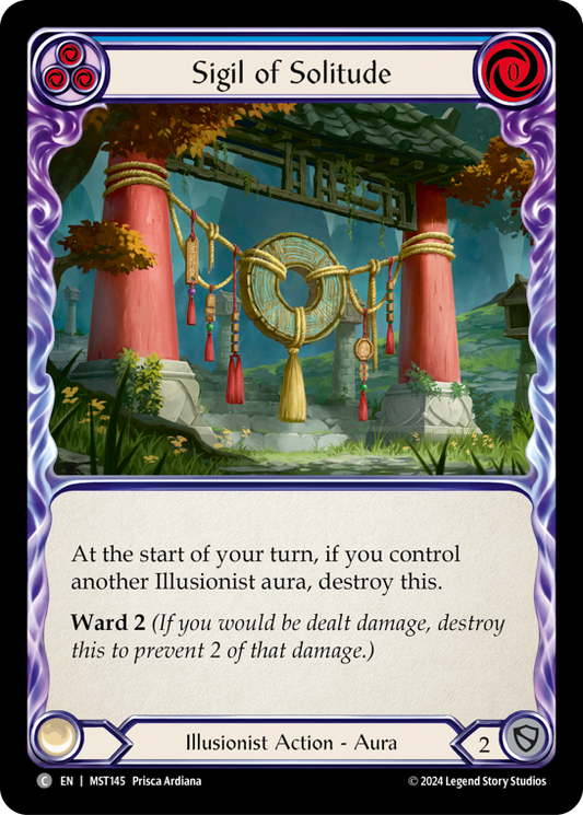Sigil of Solitude - Blue (MST) #MST145 [EN/N]